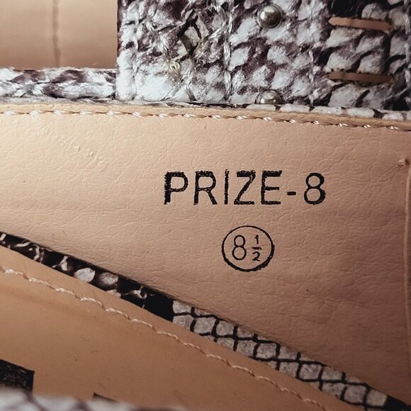 AMS ~ Sz 8 ~ Snake Print ~ Mule Shoes ~ NWOT - Picture 6 of 7